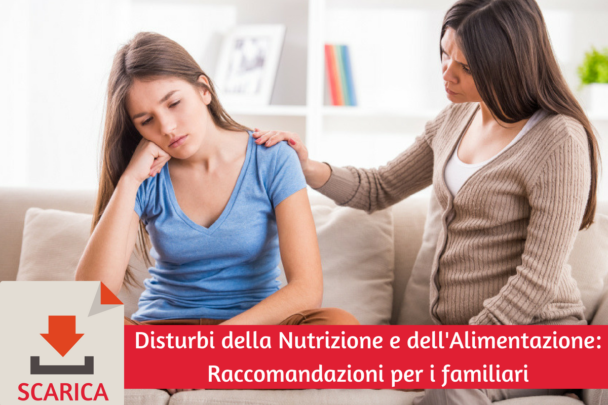 Disturbi Della Nutrizione E Dell’Alimentazione: Raccomandazioni Per I ...