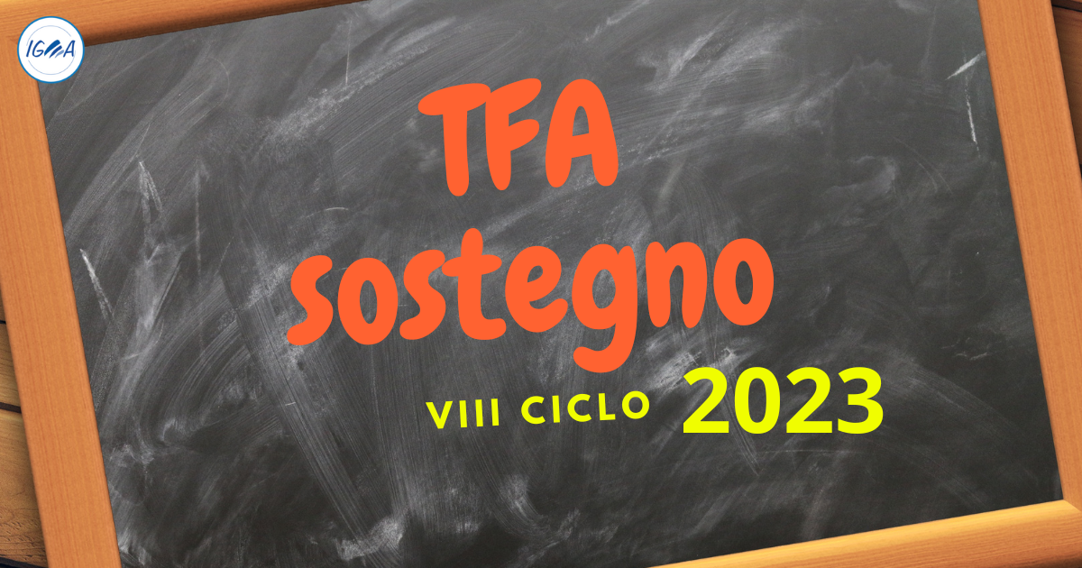 TFA sostegno come prepararsi Corsi online e Formazione professionale