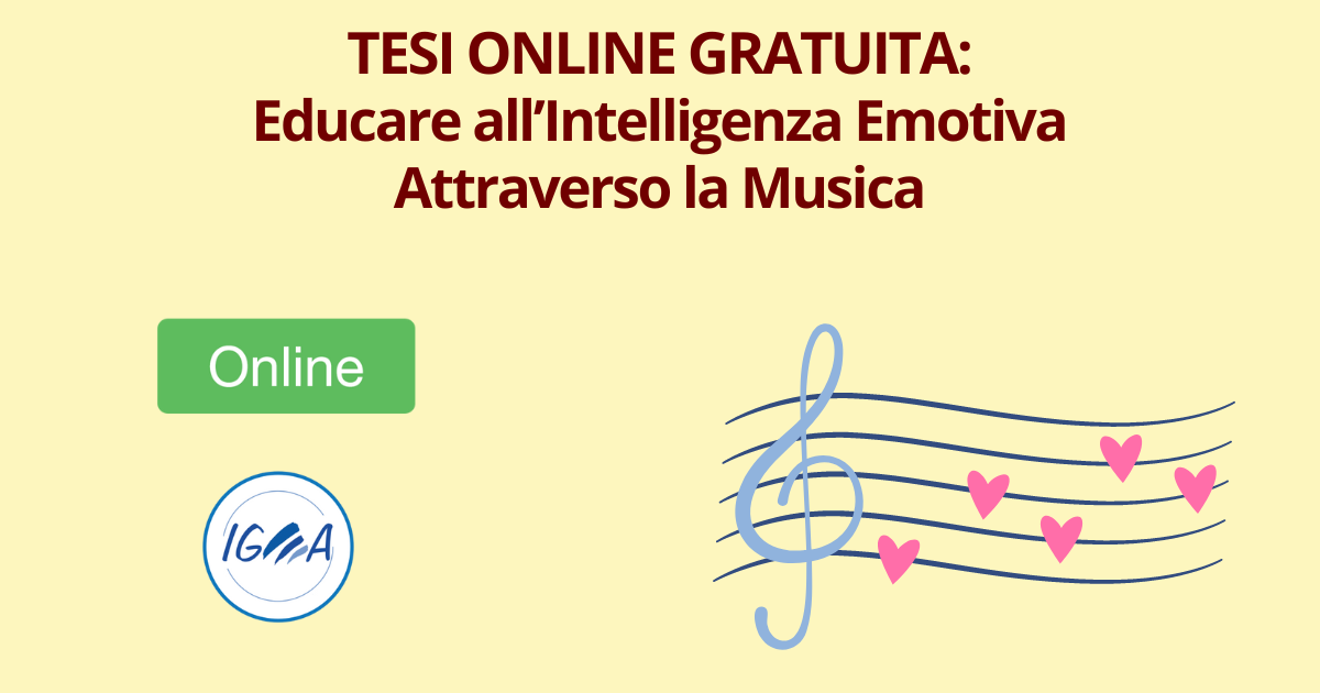 Tesi Online Gratuita: Educare all'Intelligenza Emotiva Attraverso la Musica