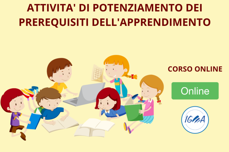 Corso Online - attivita di potenziamento e apprendimento