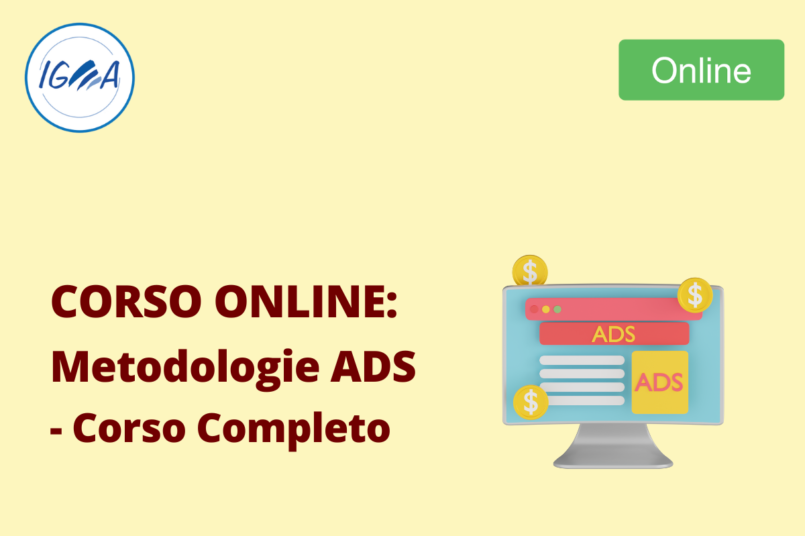 Corso Online: Metodologie ADS - Corso Completo