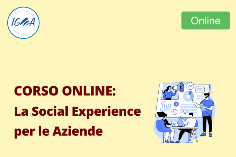 Corso Online: La Social Experience per le Aziende