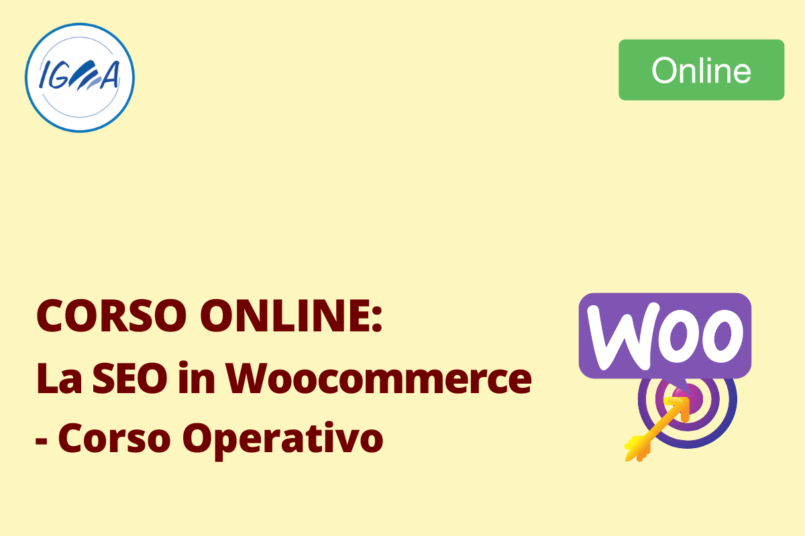 Corso Online: La SEO in Woocommerce - Corso Operativo