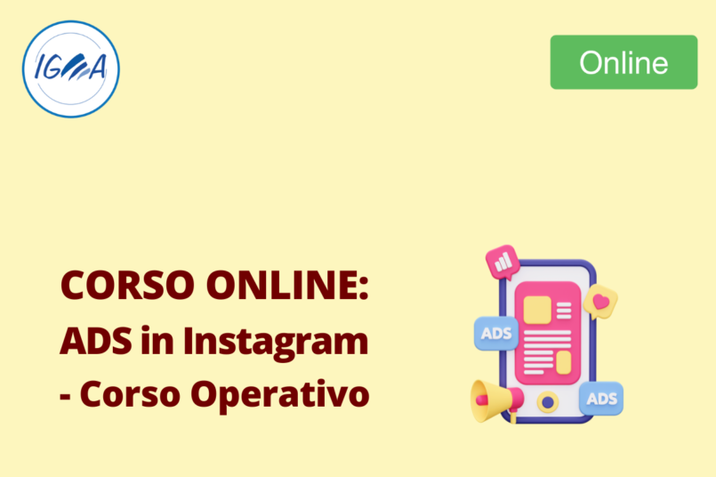 ADS in Instagram - Corso Operativo