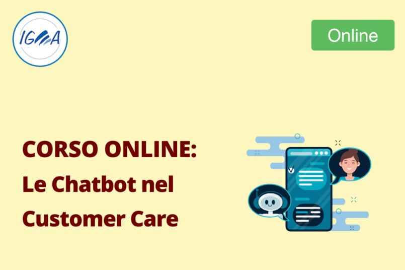 Corso Online: Le Chatbot nel Customer Care