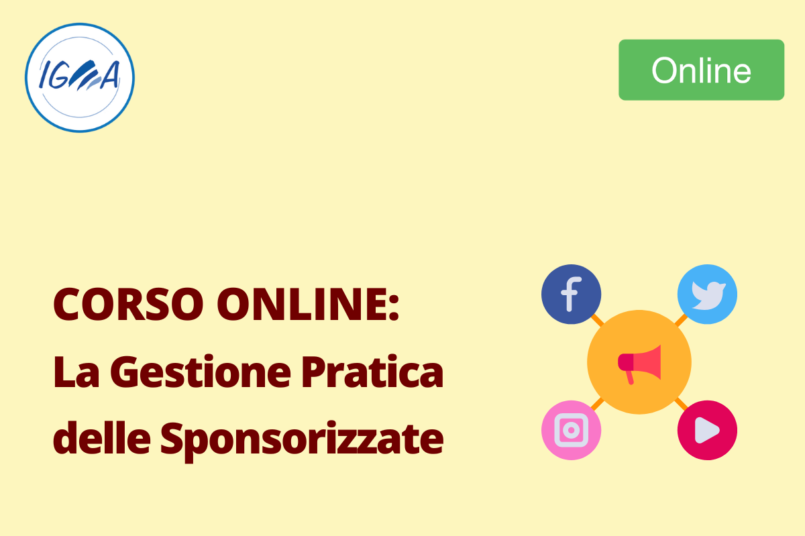 Corso Online: La Gestione Pratica delle Sponsorizzate