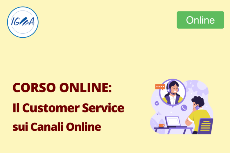 Corso Online: Il Customer Service sui Canali Online