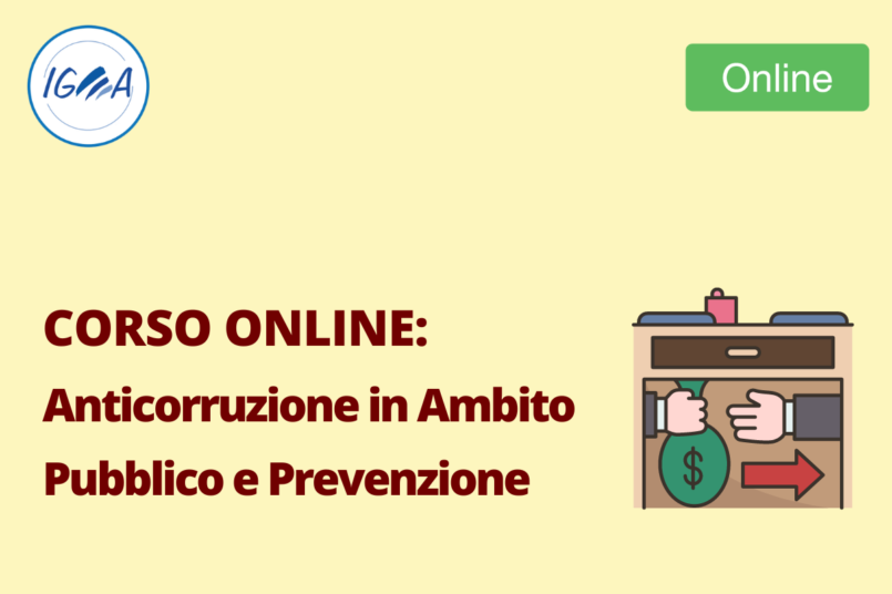 Corso Online: Anticorruzione in Ambito Pubblico e Prevenzione