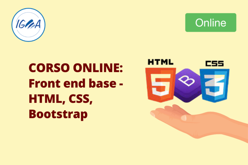 Corso Online: Front end base - HTML, CSS, Bootstrap