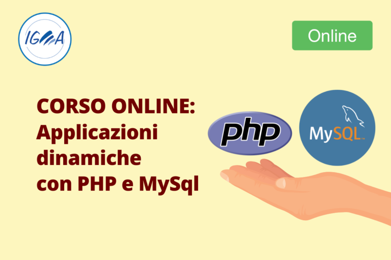 Corso Online: Applicazioni dinamiche con PHP e MySql