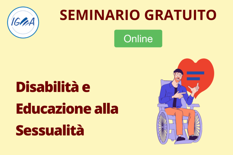 SEMINARIO GRATUITO disabilita' e educazione alla sessualità