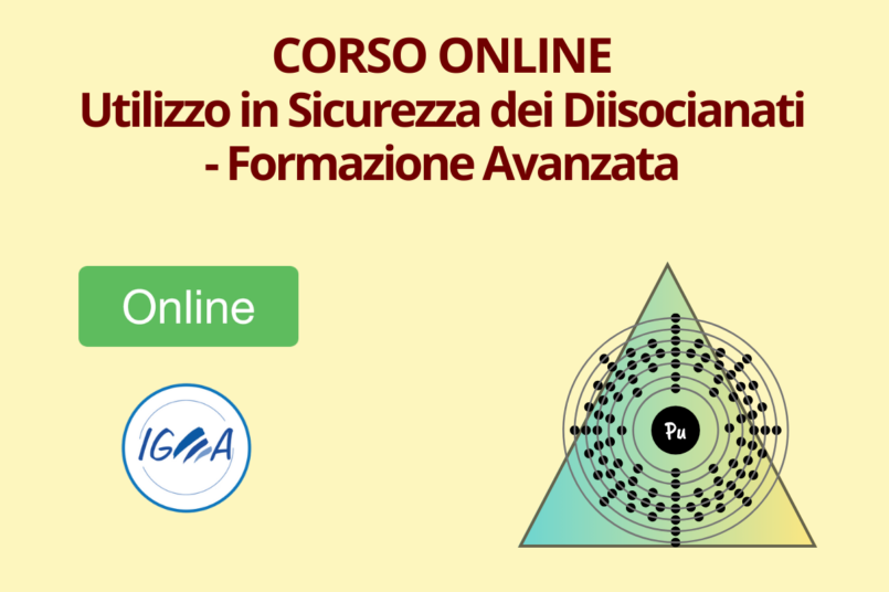 Corso Online Utilizzo in Sicurezza dei Diisocianati – Formazione Avanzata