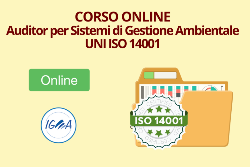 Auditor per Sistemi di Gestione Ambientale UNI ISO 14001