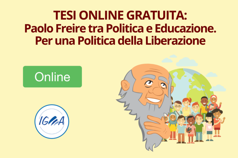 TESI ONLINE Paolo Freire tra Politica e Educazione. Per una Politica della Liberazione