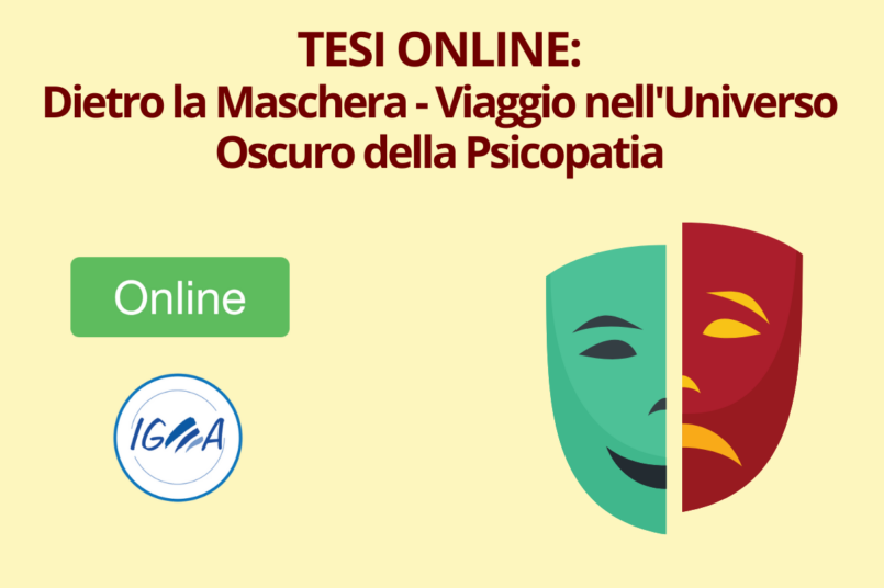 TESI ONLINE Dietro la Maschera - Viaggio nell'Universo Oscuro della Psicopatia