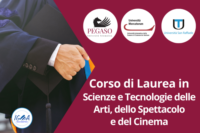 Corso di Laurea in Scienze e Tecnologie delle Arti, dello Spettacolo e del Cinema