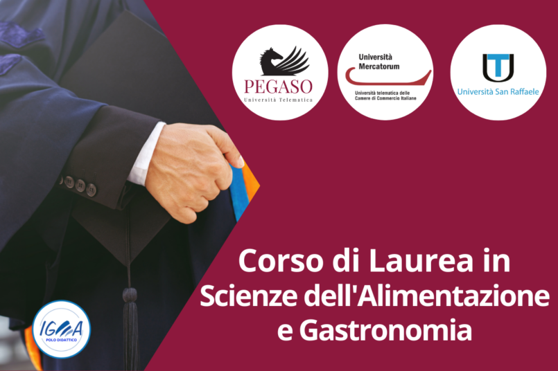 Corso di Laurea in Scienze dell'Alimentazione e Gastronomia L26