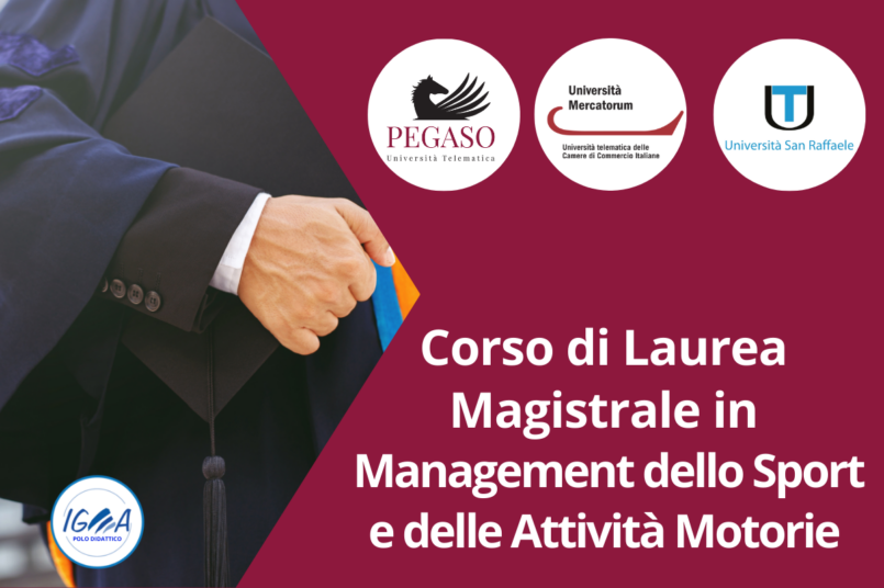 Corso di Laurea Magistrale in Management dello Sport e delle Attivita Motorie