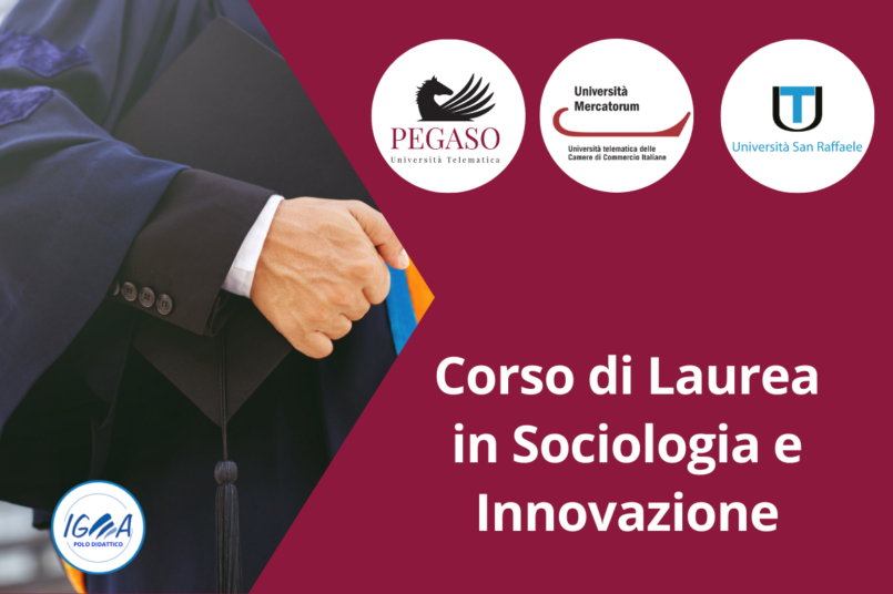 Corso di Laurea in in Sociologia e Innovazione