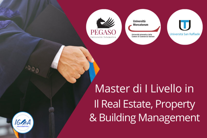 Master di I Livello in Il Real Estate, Property & Building Management