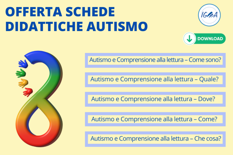 OFFERTA Schede Didattiche Autismo