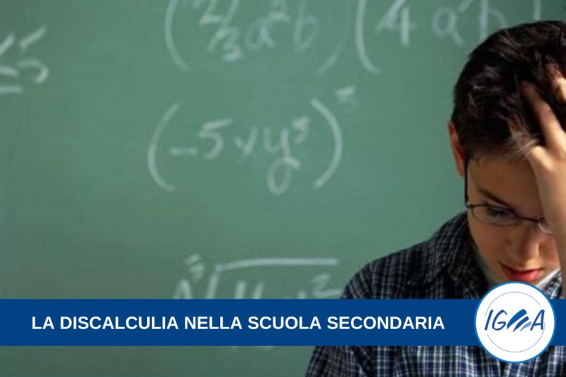 LA DISCALCULIA NELLA SCUOLA SECONDARIA