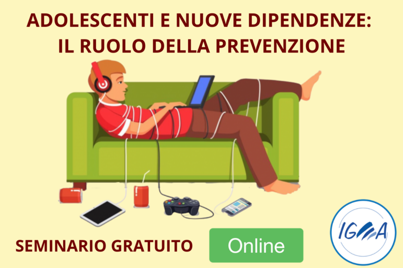 seminario gratuito adolescenti e nuove dipendenze