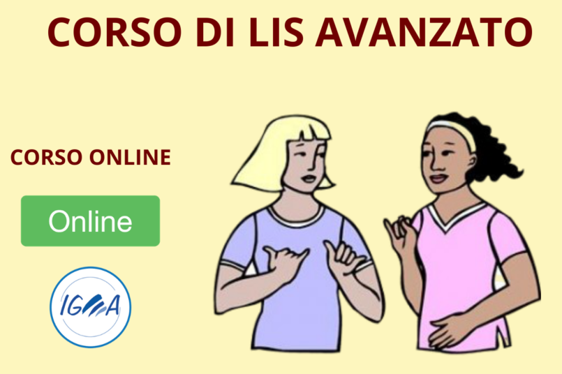 Corso Online - Corso di Lingua dei Segni avanzato