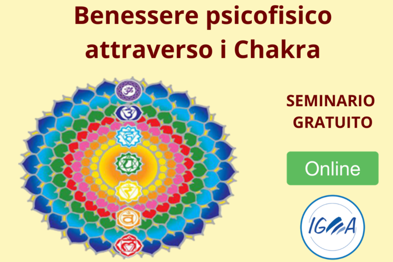 seminario gratuito - benessere psicofisico chakra