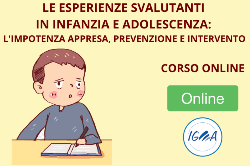 Corso Online - impotenza appresa nei bambini