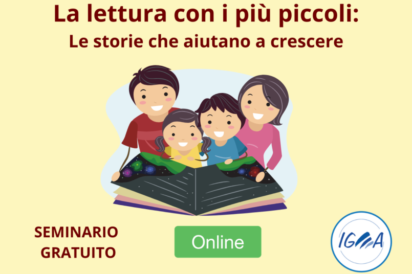 seminario gratuito la lettura con i più piccoli